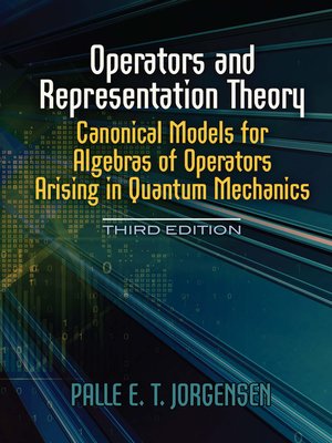 cover image of Operators and Representation Theory